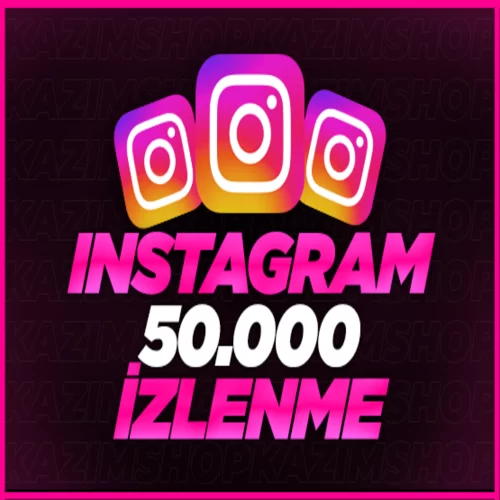 ⭐KALİTELİ INSTAGRAM 50.000 İZLENME⭐